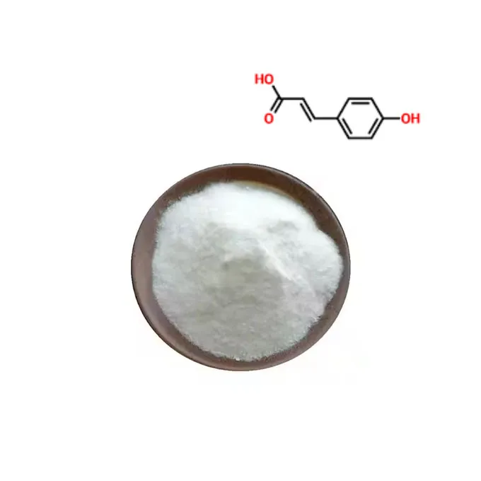 99% 4- asam hidroksicinnamic atau p-hydroxy-cinnamic acid cas 7400-08-0